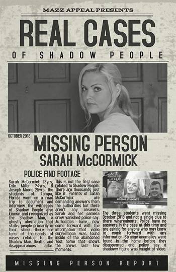 Люди-тени: История исчезновения Сары МакКормик 2019 смотреть онлайн
